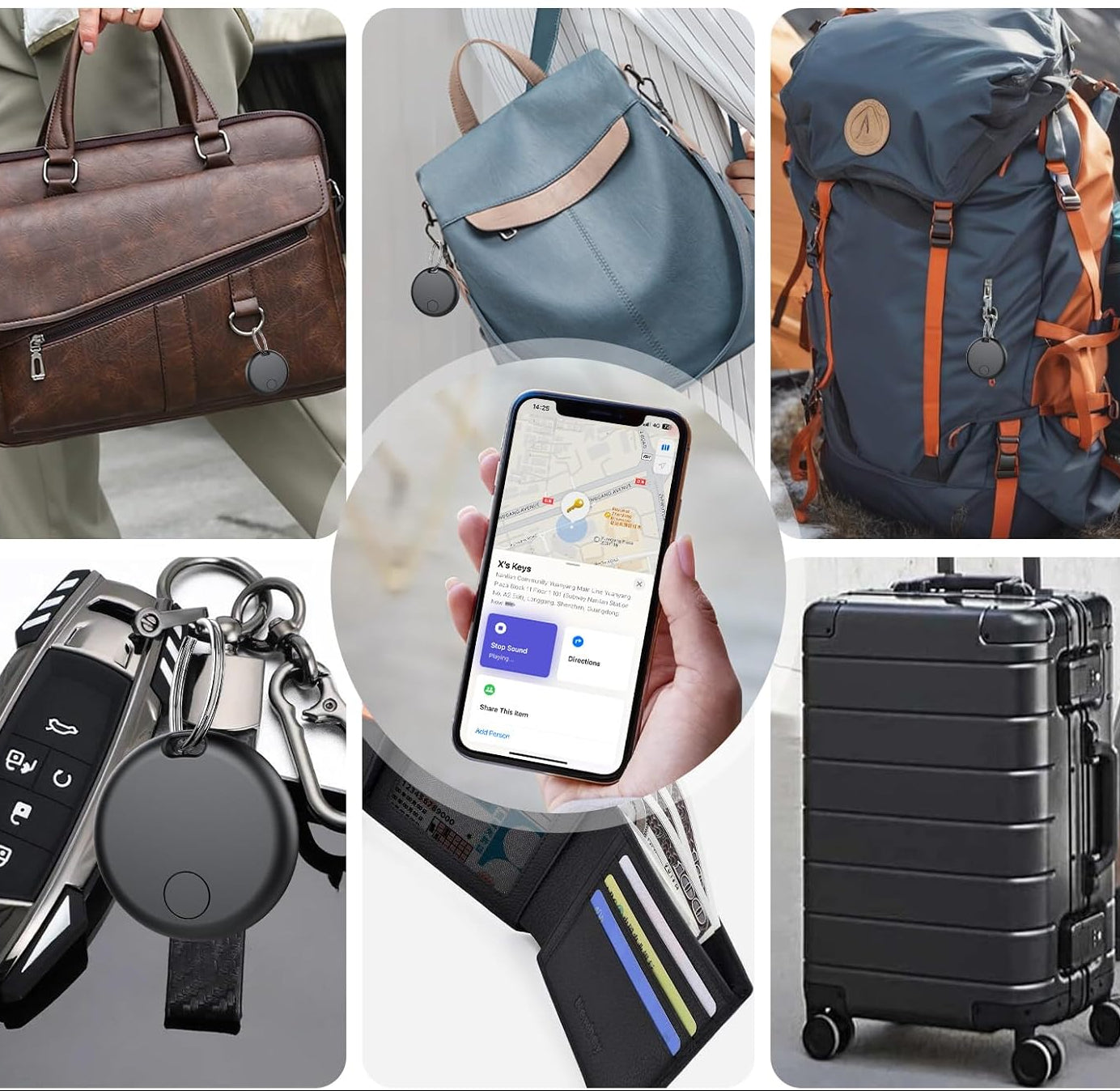 Air Tracker – Dispozitiv inteligent de urmărire Bluetooth, localizator pentru obiecte